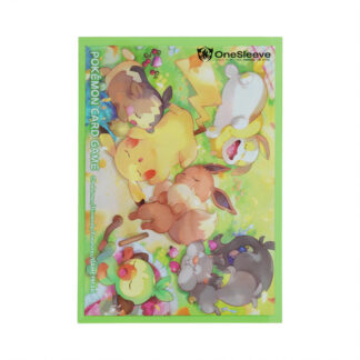 Pokemon Center - Sleeping Pikachu & Eevee card sleeve